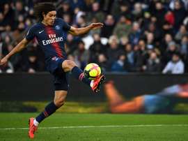 Cavani confessed to Herrera that he wants to try his luck in La Liga. AFP