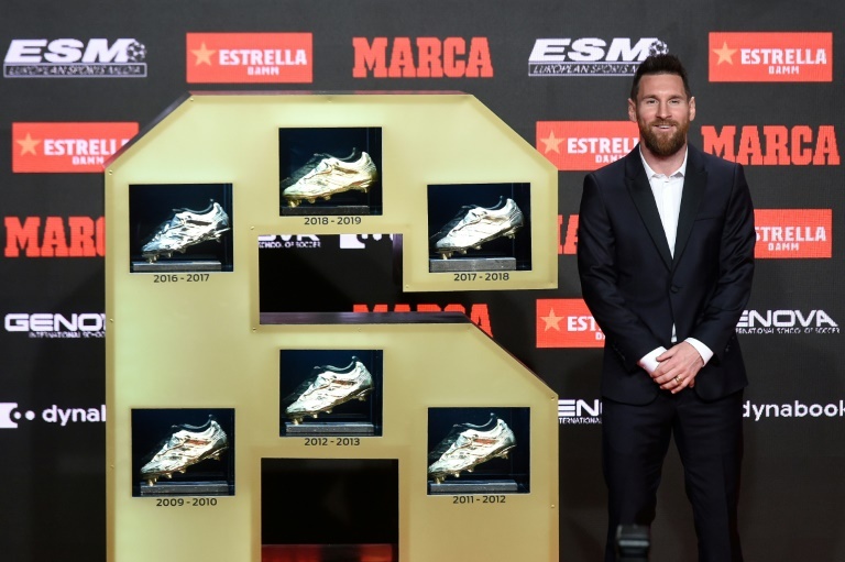 messi 6th golden boot
