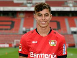 Havertz faz história da Bundesliga. AFP