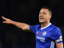 John Terry diz adeus ao Chelsea. AFP