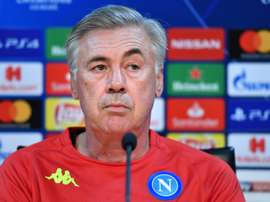 Naples Carlo Ancelotti. AFP