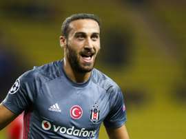 Cenk Tosun est en train de faire une superbe saison. AFP