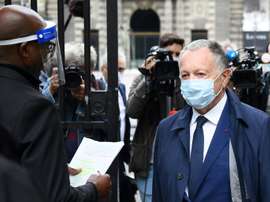 Aulas combatif devant le Conseil d'Etat, décision attendue lundi ou mardi. AFP