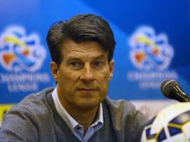 L'ancien joueur danois Michael Laudrup, alors entraîneur du club qatari de Lekhwiya. AFP