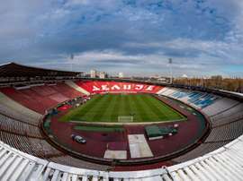 Le championnat de football serbe reprend le 30 mai. AFP