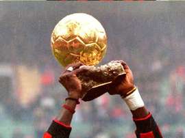 George Weah- the only African winner of the Ballon d'Or. AFP
