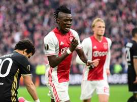 O Ajax bateu o Lyon de forma clara e aproximou-se da final. AFP