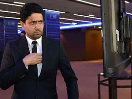 Os donos do PSG querem comprar um clube inglês. AFP