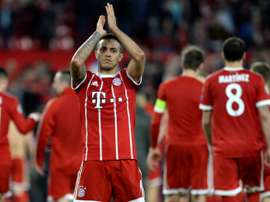 Thiago no oculta que quiere retirarse en el FC Barcelona. AFP