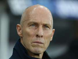 L'entraîneur américain Bob Bradley lors de la réception de Sunderland. AFP