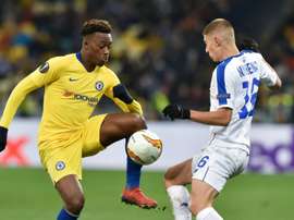 Insultes à Kiev envers Hudson-Odoi. AFP