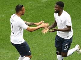 Umtiti trabaja al margen de su selección. AFP