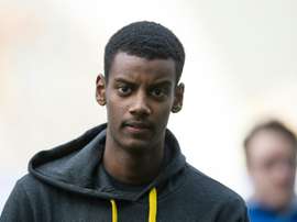 Isak, dans les papiers 'culé'. AFP
