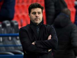 Mauricio Pochettino, l'entraîneur du Paris SG, positif à la Covid-19. AFP