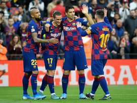 Suárez prolongera s'il joue 60% des matches. AFP