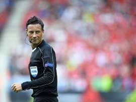 Clattenburg will be giving his referee insight for the World Cup. AFP
