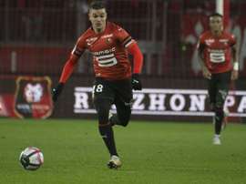 Les compos officielles du match de Ligue 1 entre Rennes et Nice. AFP