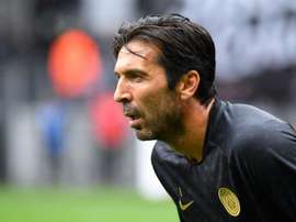 Le gardien de but du Paris-SG Gianluigi Buffon. AFP