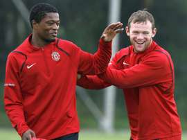 Evra could be given a role at the club. AFP