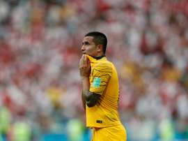 L'attaquant de l'Australie Tim Cahill. AFP