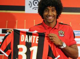 Dante, uno de los jugadores insignia del Niza. AFP