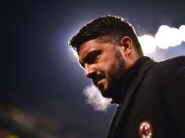 Gattuso's side were not able to overcome Arsenal. AFP