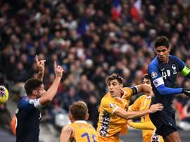 Euro-2020: la France, déjà qualifiée, peine mais bat la Moldavie (2-1). AFP