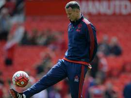Ryan Giggs, au Manchester United à Old Trafford, le 15 mai 2016. AFP