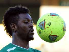 Adebayor es el líder de Togo en la Copa África. AFP