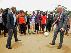 Le président de la fédération ougandaise de football Moses Magogo