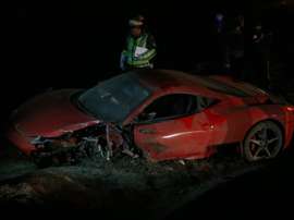 Futebolistas e Ferraris, explosiva combinação. EFE