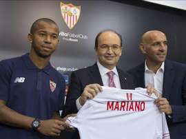 Mariano sólo ha tenido halagos para el Sevilla en su despedida. EFE