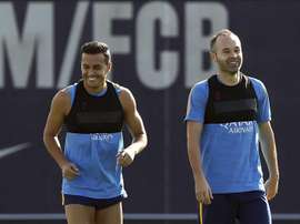 Pedro e Iniesta vão se reencontrar no Japão? EFE/Archivo