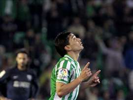 El centrocampista chileno Lolo Reyes, en su etapa como jugador del Real Betis. EFE/Archivo