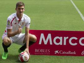 Andreolli no ha tenido fortuna en el Sevilla y volverá al Inter. EFE