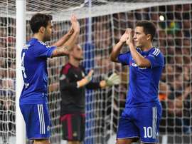 Cesc connait bien Eden Hazard. EFE