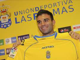 El jugador de la Unión Deporivia Las Palmas Javier Garrido. EFE/Archivo