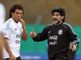 Maradona demostró no tener lo que hay que tener para ser entrenador. EFE/Archivo