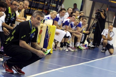 El seleccionador de balonmano femenino de España, Jorge Dueñas. EFE/Archivo