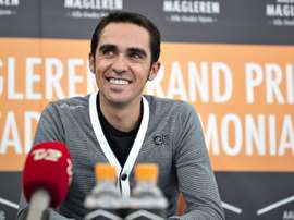 El ciclista español del Tinkoff-Saxo, Alberto Contador. EFE/Archivo