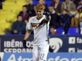 El delantero venezolano del Granada Adalberto Peñaranda. EFE
