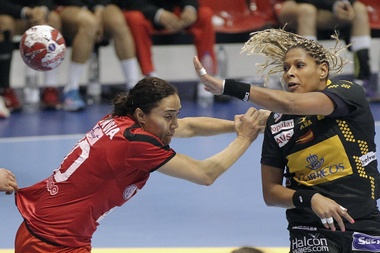 La jugadora española Marta Mangué (d)EFE/Archivo