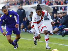 El Rayo podría decir adiós a Lass Bangoura. EFE