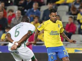 Jonathan Viera lors d'un Las Palmas-Grenade en 2015. EFE