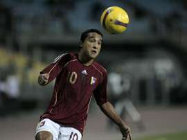 En la imagen, el jugador de la selección de Venezuela Ángelo Peña. EFE/Archivo