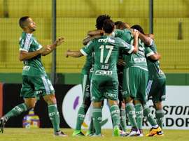Palmeiras quiere derrotar al rival. EFE