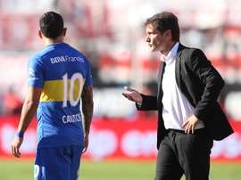 Schelotto prepara lo que será el próximo semestre de Boca. EFE/Archivo