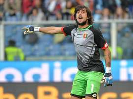 Genoa's goalkeeper, Mattia Perin. EFE/Archivo