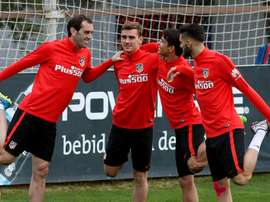 Atletico Madrid's Oliver Torres revealed he is keen on a move to the Premier League. EFE/Archivo