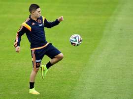 Real Madrid want Juan Fernando Quintero. EFE